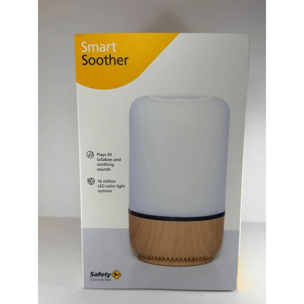 Safety 1st Connected Smart Soother Night Light Sound Machine WiFi New